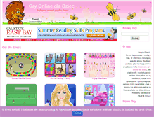 Tablet Screenshot of gryonlinedladzieci.com